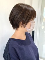 フォーク FOLK&nbsp;【FOLK】透明感ナチュラルブラウン☆似合わせ3Dショート♪