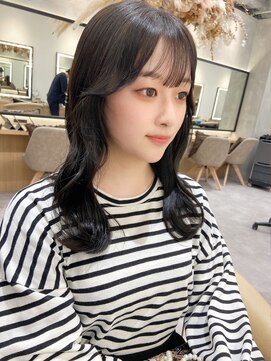 ロンドプロフィール 浦和(Lond profil) 韓国ヘア　顔まわりカット　haruhi【浦和】