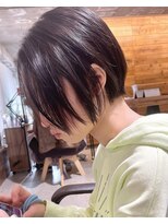 クラッチ ユニ(CLUTCH uni)&nbsp;♪大人前下がりショート♪【大阪難波美容室 中塚孝博】