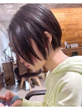 クラッチ ユニ(CLUTCH uni) ♪大人前下がりショート♪【大阪難波美容室 中塚孝博】