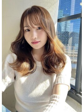 ジエクト カナウ(The Ect canow) 大人かわいい/フェザーバング/前髪カール