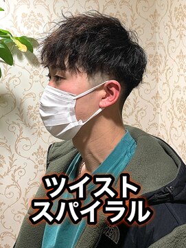 リスタバイネオリーブ 浅草(Re:sta by neolive) ソフトツイスパツイストスパイラル縦落ちツイスパメンズパーマ