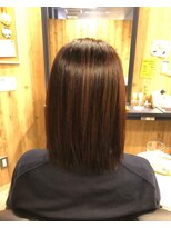 カミケンパセオ(kamiken.paseo)&nbsp;ツヤ髪ストレート大人ミディアム髪質改善【カミケンパセオ】