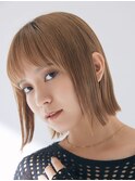 ハイトーンボブ/ブリーチ/透明感カラー/髪質改善/アディクシー