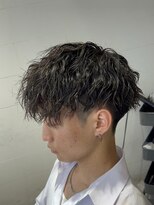 リーフ 王寺店(LEAF≠)&nbsp;前下がりマッシュ×ツイスパ