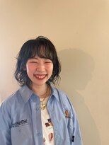 美容室 はなこ ニュアンスボブウルフ