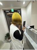 【*繊細な技術も◎】yellow×beige(エンドカラー)*