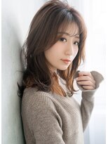 フレームプラス なんば駅前店(FRAME+)&nbsp;【FRAME】ココアベージュ　ニュアンスカール