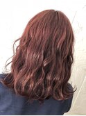 レッドブラウンカラー【TELA HAIR牛久】