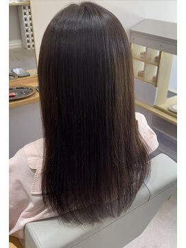 アワーズ(Ours) 髪質改善ストレート/艶髪/ダークブラウン