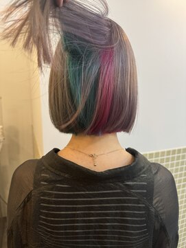 ルヴェルヘアー(Revel hair) 三色カラー