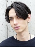 ニュアンスパーマセンターパートフェザーパーマカルマパーマ韓国