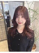 エイト ヘアサロン 渋谷本店(EIGHT)&nbsp;ブリーチなしダブルカラーでラベンダーブラウン♪