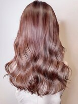 アース センター南店(HAIR&MAKE EARTH) 20代30代40代◎髪質改善ストレートビンクベージュ★