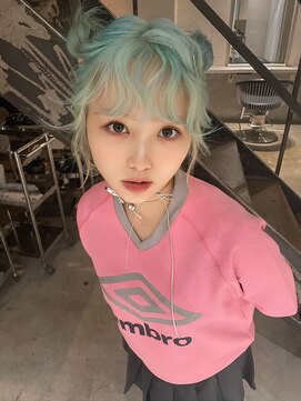 オルン(ORGN.) 【ORGN.】ミントカラー/ハイトーン/ケアブリーチ/大須/矢場町