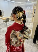 20代／ヘアアレンジ／ヘアセット／着付け／振袖着付け