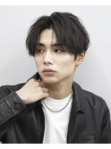 [men's]ニュアンスパーマ センターパート/メンズパーマ/柏