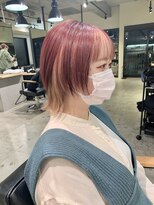 リグリー(regree)&nbsp;ウルフレイヤー/ショートウルフ/デザインカラー/髪質改善