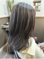 ワンダービューティーサノ(Wonder Beauty SANO)&nbsp;ハイライト×くすませカラー