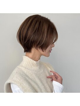 ロンド 銀座(Lond) ●杉浦ワイドバングイメチェン美髪外ハネボブ+レイヤーカット1