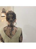 ヘアアレンジ/ポニーテール/ヘアセット/お呼ばれヘア/結婚式ヘア