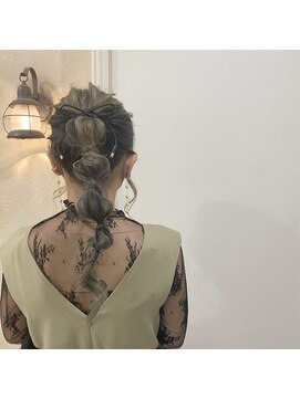 ディーバ 京橋店(diva) ヘアアレンジ/ポニーテール/ヘアセット/お呼ばれヘア/結婚式ヘア