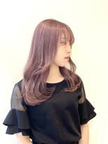 ニューヨークニューヨーク なんば道頓堀店(NYNY)&nbsp;くびれレイヤー×ピンクラベンダーベージュ