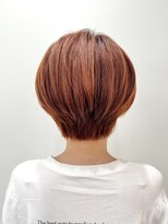 ルーブル(Louvre) オレンジ×ハンサムショート