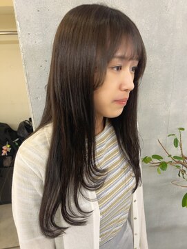 ネオリーブカフ 鶴ヶ峰店(Neolive caff) 抜け感レイヤー×ちゅるんブラウン