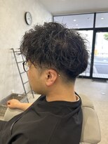バーバーサンクチュアリ(Barber Sanctuary)&nbsp;スパイラルパーマｘフェード