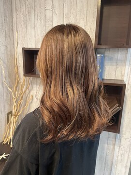 ブレス ヘアアンドスパ 湘南台(bless hair spa) 細めハイライト