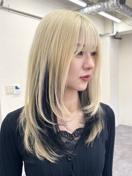 エゴ 池袋(EGO) ブロンドカラー/インナーカラー