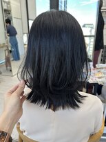 ビューナゴヤ 名駅(VIEW NAGOYA)&nbsp;レイヤーカット/くびれヘア/ミディアムレイヤー/白髪染め