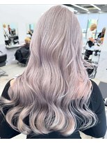 エゴル ナゴヤサカエ(ENGOL NAGOYA SAKAE)&nbsp;坂野貴哉/ホワイトベージュ/シルバーアッシュ/ハイトーンカラー