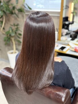 テテ(tete) 艶髪暖色スタイル×namo spec