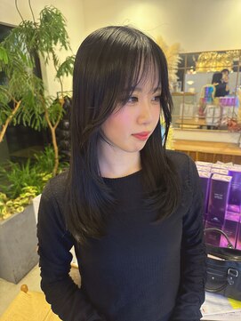 LIZEL【リゼル】【5月初旬 NEW OPEN(予定)】 顔周りカット/ブルーブラックカラー