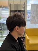 ナチュラル束感ショートマッシュ