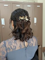 ニコ(nico.) chieri ヘアアレンジ