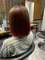 ヘアリゾート粋 トゥジュ 池袋東口店(tujuh)&nbsp;透明感ブラウン/ミディアム/ボブ/ストレート