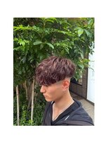 シアアルン 新小岩店(SHEER alun)&nbsp;テーパーフェード×ニュアンスパーマ【新小岩】