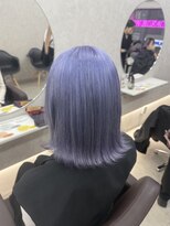 アン ブリーチ 大宮駅東口店(UN BLEACH)&nbsp;ブリーチ２回ブルーラベンダーカラー♪
