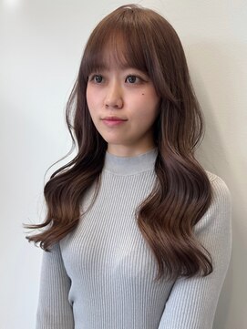 サンク 原宿 表参道(cinq) 原宿透明感たっぷりミルクブラウン×ロングレイヤー*