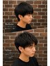 似合わせカット＋ポイントパーマ《ロッド５本まで》￥8500→￥7500