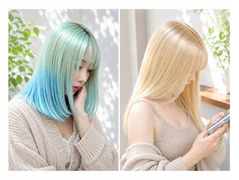 ヘアメイクボッカ(hair make Bokka)の写真/豊富なカラー剤を取り扱っている[Bokka]だからこそ、理想の色味が叶う◎お客様一人ひとりに合わせてご提案!