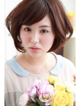 フレイムスヘアーアンドリラックス 西川口店 ふんわり大人美髪ボブ