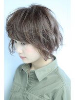 ヘアーアンドエステティック ヴェリス(hair&esthetic Velis) 【Velis】ネイビーアッシュショートヘア♪