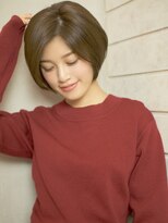ベック ヘアサロン(BEKKU hair salon)&nbsp;サラッと簡単スタイリングのナチュラルショートボブスタイル☆