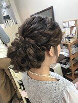 ロカット サロン(Roquat Salon)&nbsp;もこもこ大人アップアレンジ【ヘアアレンジ　立川/立川南/立川】