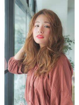 フレイムス ヘアアンドリラックス 東川口店(Frames hair&relax) 無造作ゆるウエーブ