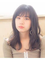 アドラーブル 長岡リップス旭岡店(adorable)&nbsp;アッシュ×透明感★小顔無造作カール